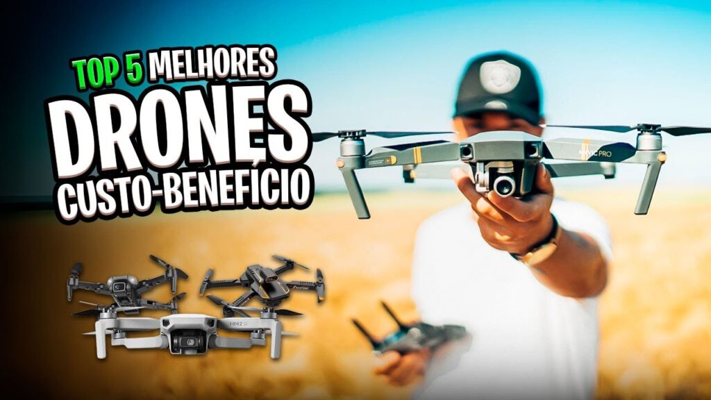 Top 5 DRONES baratos e bons para comprar em 2025 ✅