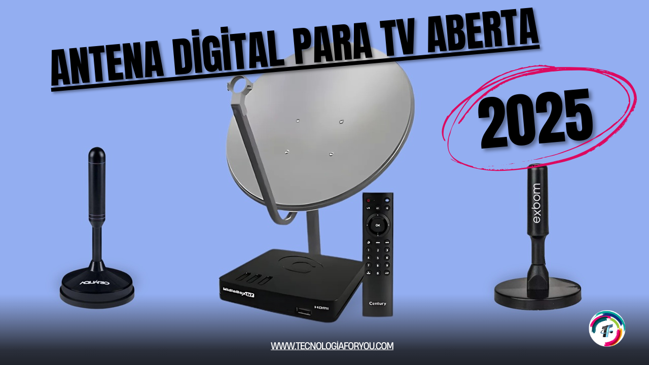 Antena digital para TV aberta: 10 melhores de 2025