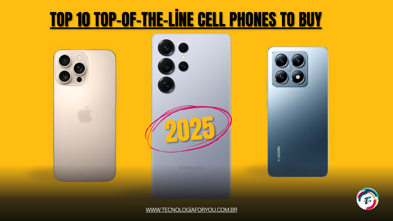 Top 10 top-of-the-line cell phones to buy in 2025